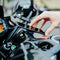 mount your smartphone securely using the motorcycle mount