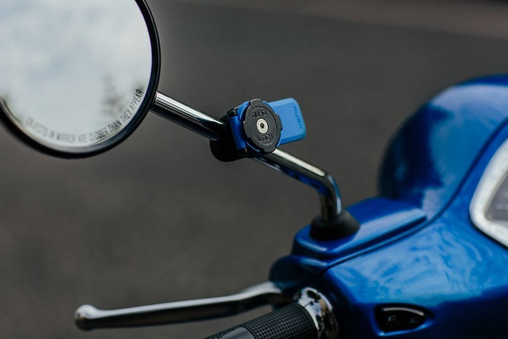mirror stem mount is compatible on scooters and motorcycle 