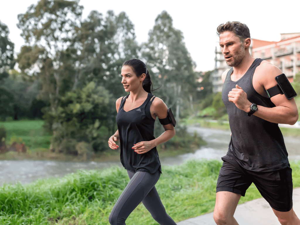 Quad Lock running armband secure and comfortable.  
