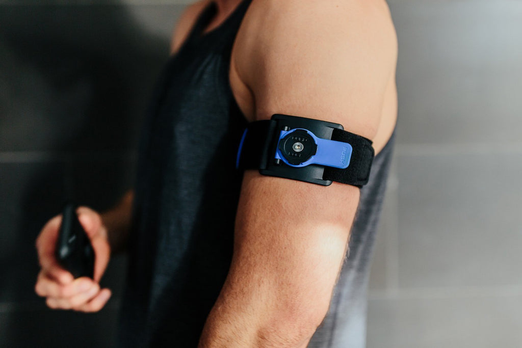 the galaxy running armband is comfortable and secure